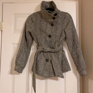 H&M Houndstooth Chic Jacket